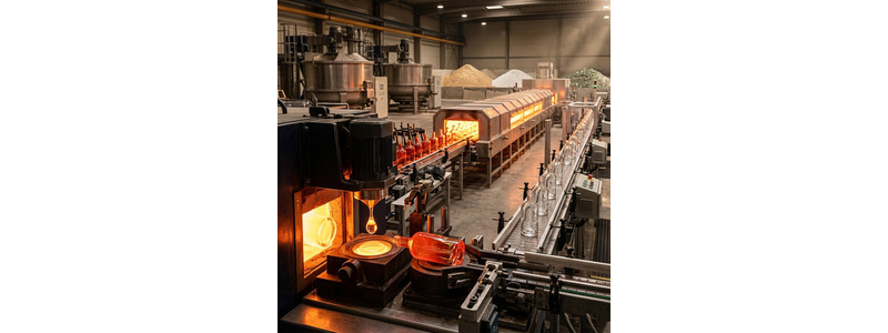 Wie Glas entsteht: Von Sand bis zur Premium-Flasche