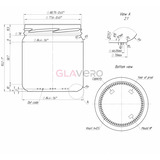 Burka 405 ml fi-82 - Palete 2244 gab.