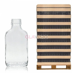 Flat Bottle 100 ml – Pallet (6156 pcs)