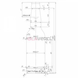 Langhalsige, superleichte 330&nbsp;ml Glasflasche, braunes Glas
