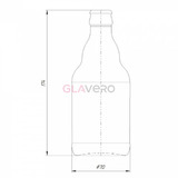 RSZ Steinie 330&nbsp;ml Glasflasche &ndash; Palette&nbsp;2640&nbsp;St&uuml;ck