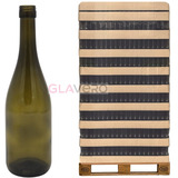 Weinflasche BURGUNDY 750 ml Olive Palette 1092 Stk.