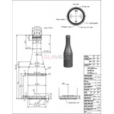 Premium Glasflasche f&uuml;r Champagner und Schaumweine Sparkling Avia 200 ml | Piccolo Format | 3690 Stk.