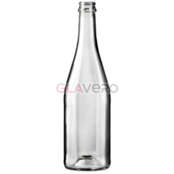 Caurspīdīga stikla pudele šampanietim un dzirkstošajiem dzērieniem Dorato 750 ml | Palete 1232 gab.