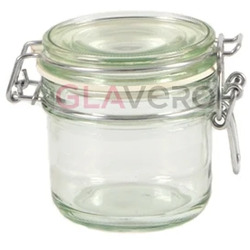 Glasdose 255 ml "Komfort" mit Drahtbügelverschluss | 1920 Stk. pro Palette