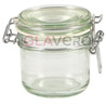 Glass Jar 255 ml "Komfort" with Mechanical Clip Closure | Pallet 1920 pcs
