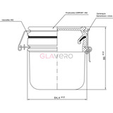 Glasdose 255 ml "Komfort" mit Drahtb&uuml;gelverschluss | 1920 Stk. pro Palette