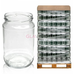 Cylindrical Glass Jar 720 ml Fi 82 Palette 2212 pcs.